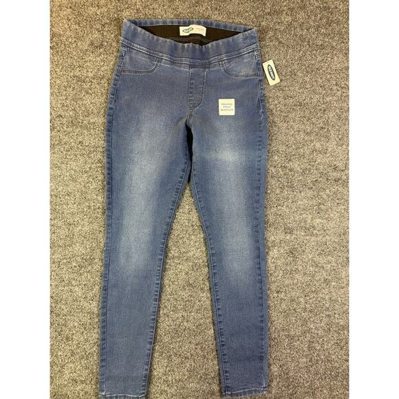 Old Navy Super Skinny Jeans Mid Rise, Slimming Effect, Waistband, Size 4 NWT - Picture 2 of 11